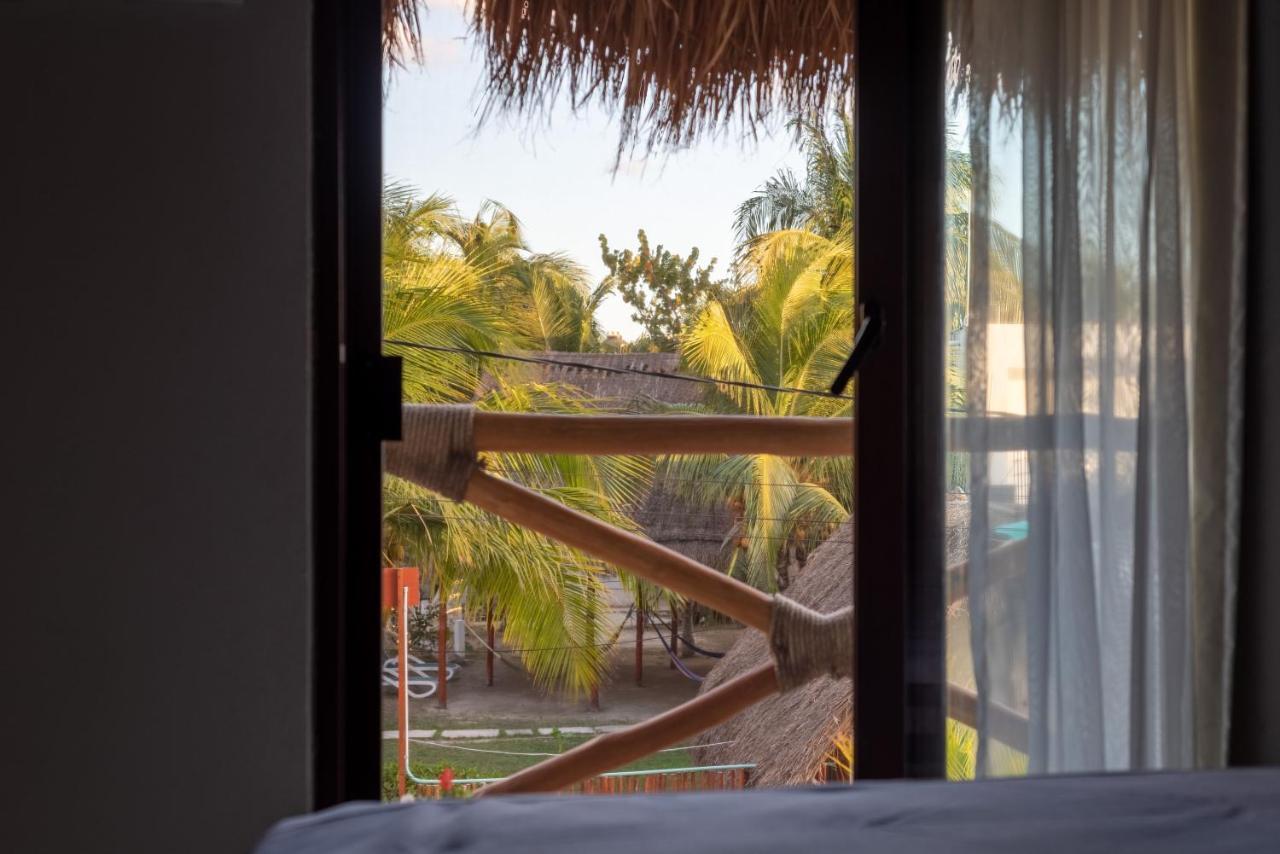 Hotel Mayari Holbox Экстерьер фото View from a room at the hotel