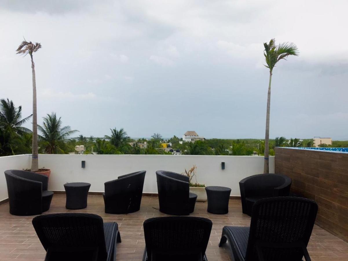 Hotel Mayari Holbox Экстерьер фото Rooftop view of the hotel