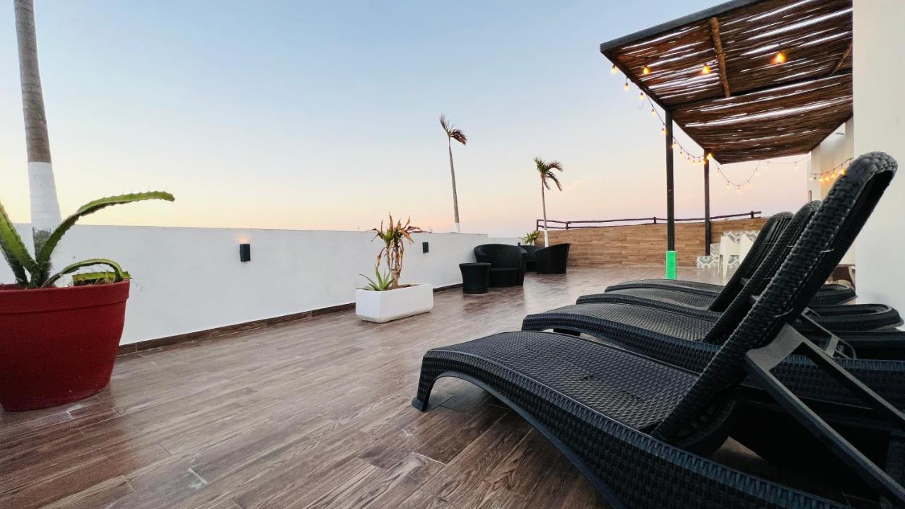 Hotel Mayari Holbox Экстерьер фото Rooftop at Hotel Habita