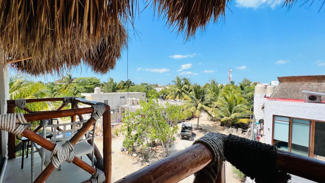 Hotel Mayari Holbox Экстерьер фото View of Tulum from a rooftop